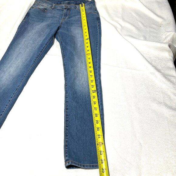 Old Navy Skinny Blue Jeans Size 4 - Picture 2 of 5
